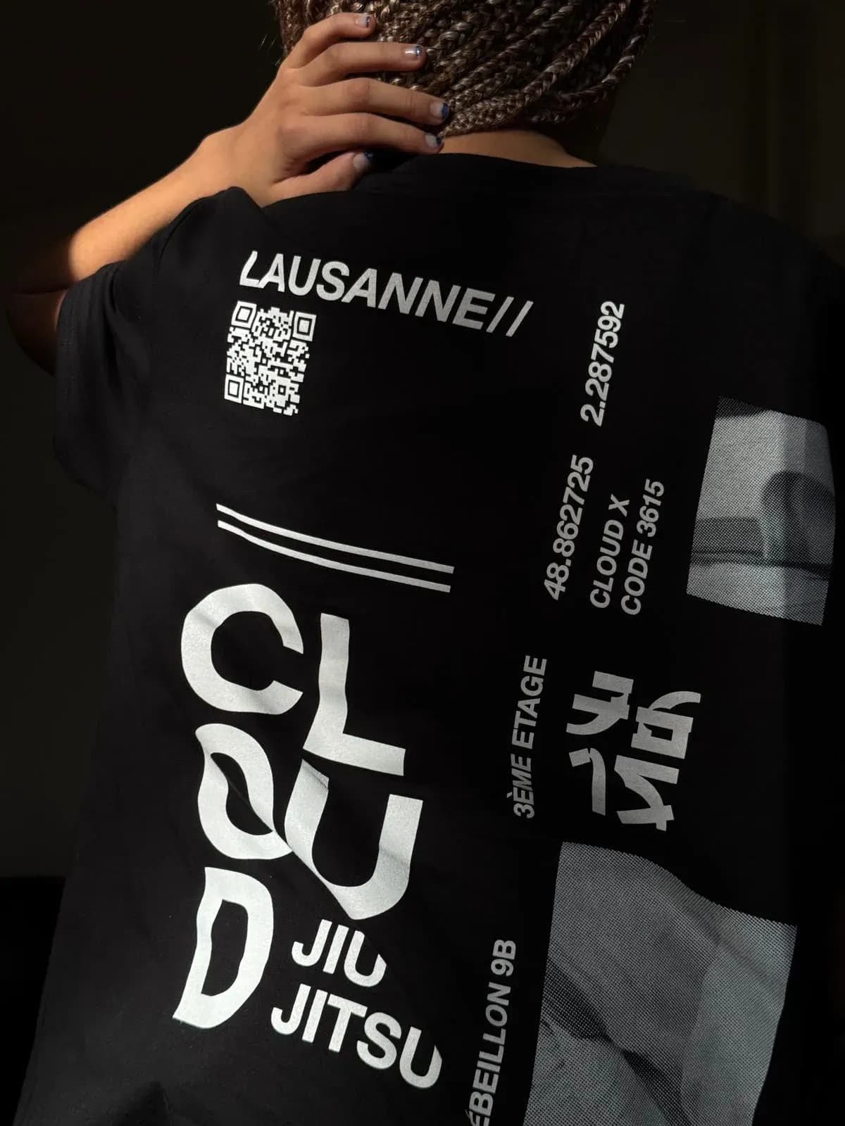 CLOUD tee, view 1
